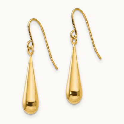 Madi K Teardrop Dangle Earrings, 14K