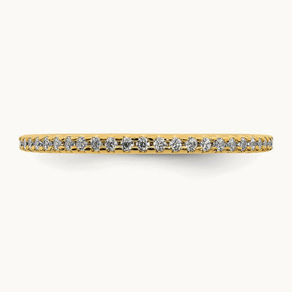 Diamond Wedding Band, 14K