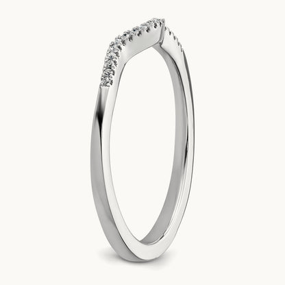 Diamond Band, 14K White Gold