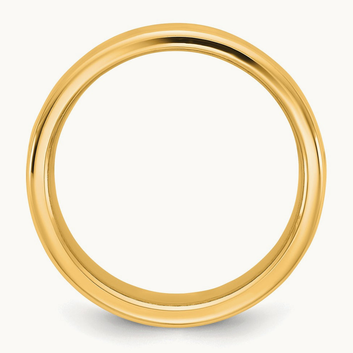 European Comfort Fit Band — 14K Yellow Gold, 9mm