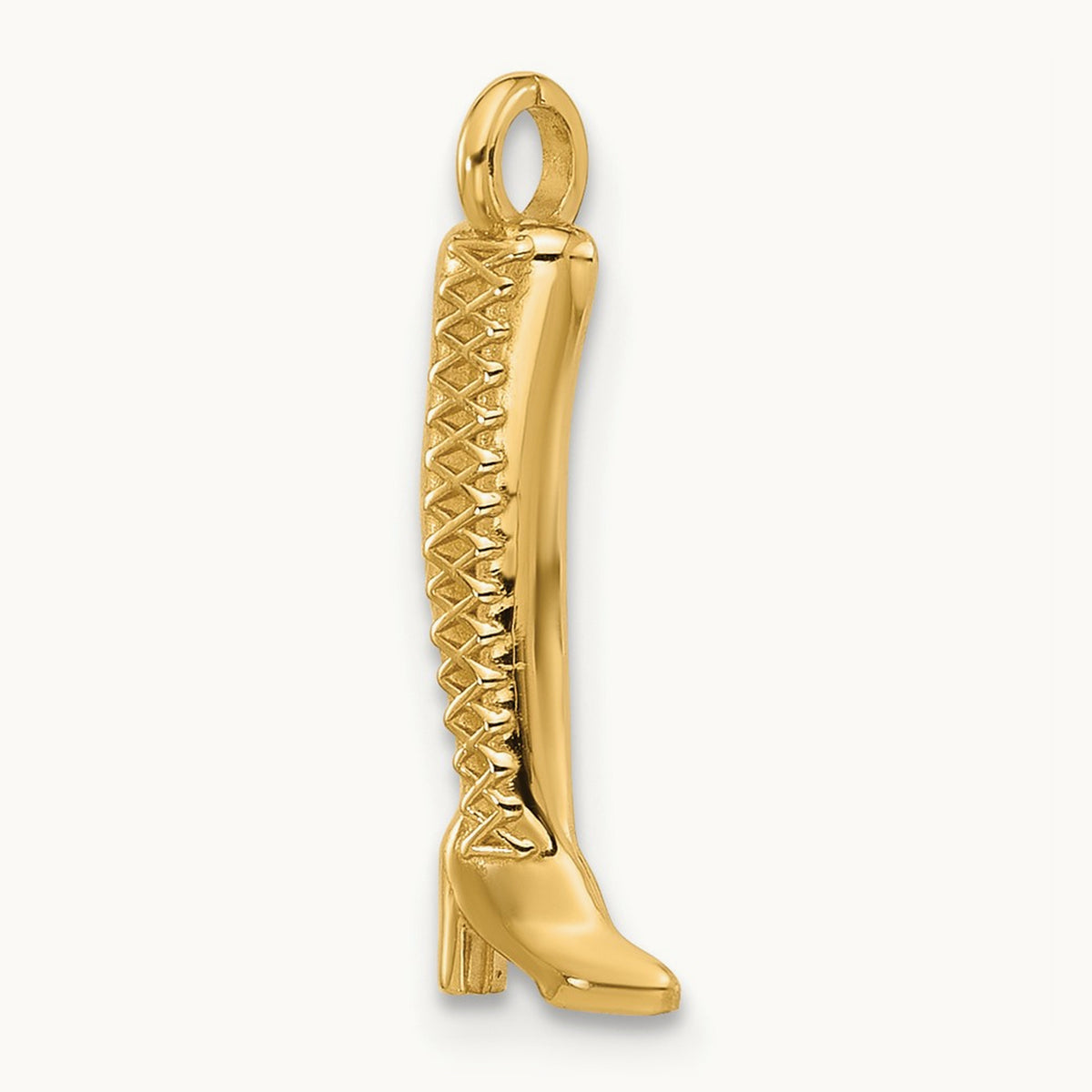 Fancy Thigh High Boot, 14K