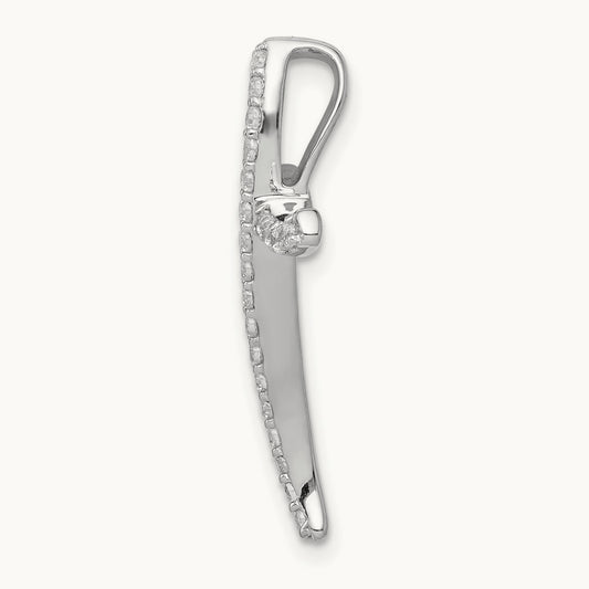 1/4ct. Diamond Cross Chain Slide — photo set