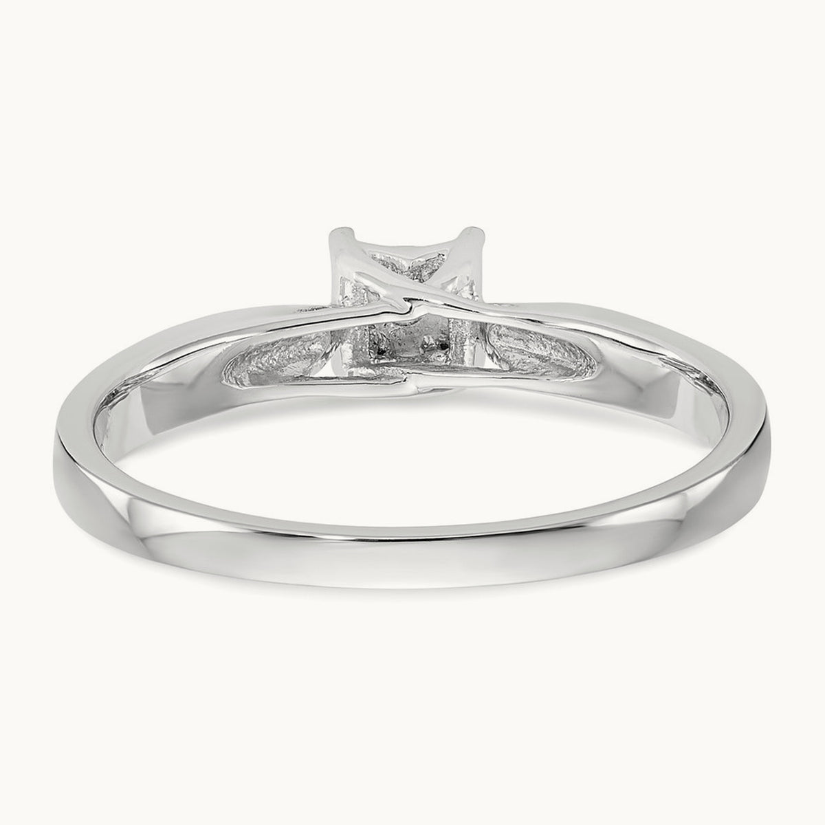 Complete Diamond Engagement Ring — 10K White Gold