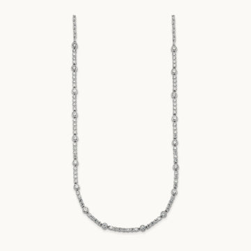 Fashion Tennis Necklace, 3.50 ct tw Lab-Grown Diamond