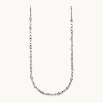Fashion Tennis Necklace, 3.50 ct tw Lab-Grown Diamond