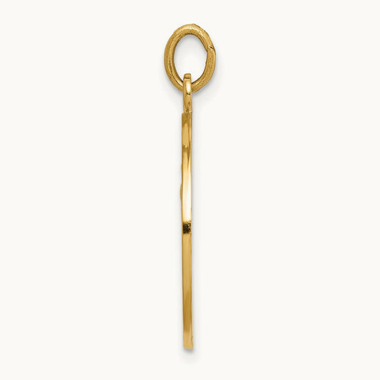 Our Lady of Fatima Medal Pendant, 14K