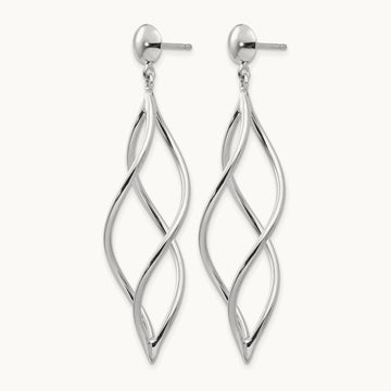 Swirl Dangle Earrings — photo set