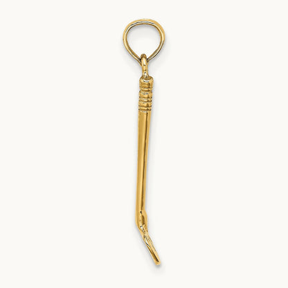 3-D Club Charm, 14K