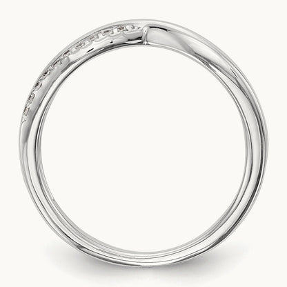 Diamond Band, 14K White Gold