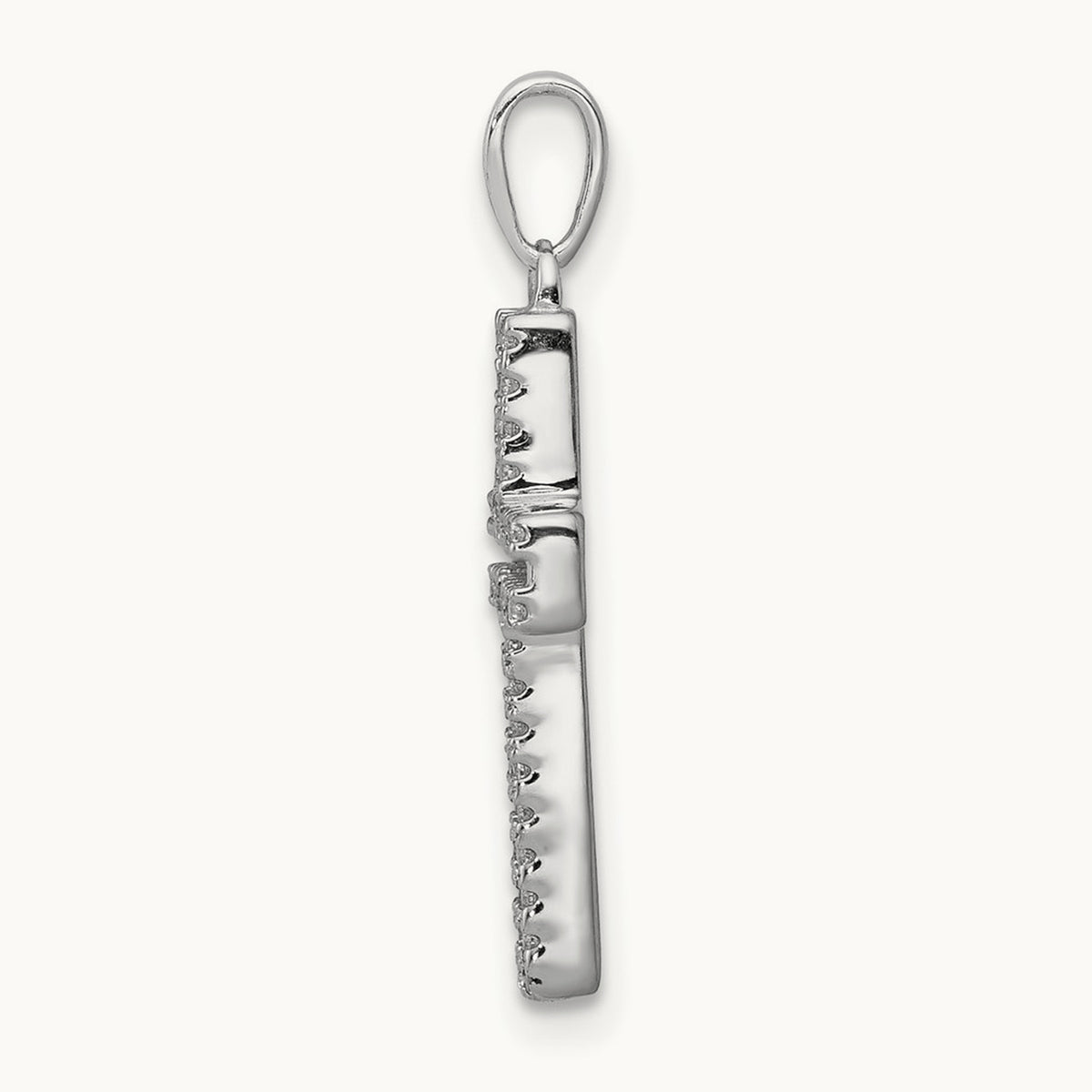1/8ct. Diamond Cross Pendant — photo set