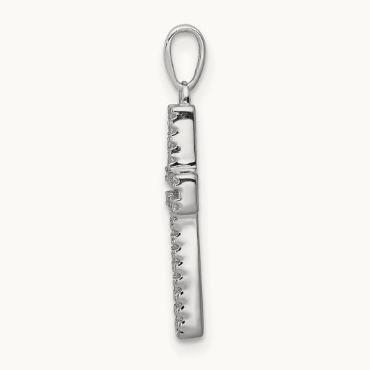 1/8ct. Diamond Cross Pendant — photo set