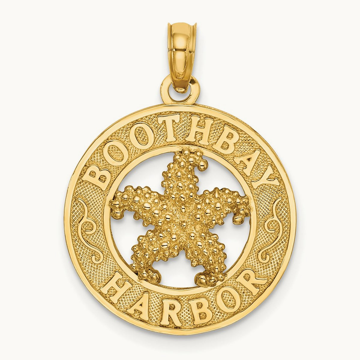 BOOTHBAY HARBOR Starfish Charm, 14K