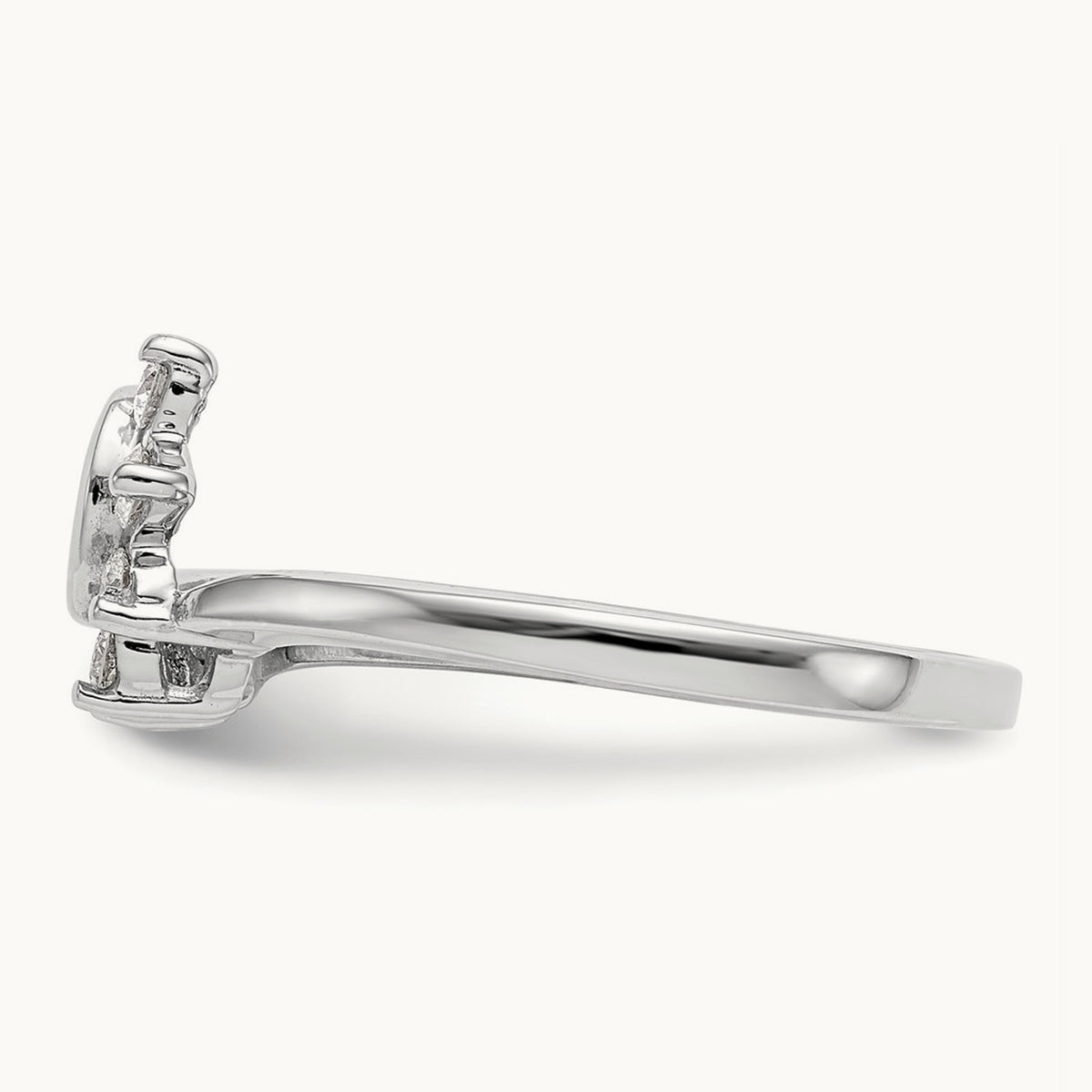 Ring Wrap — 14K White Gold, 7