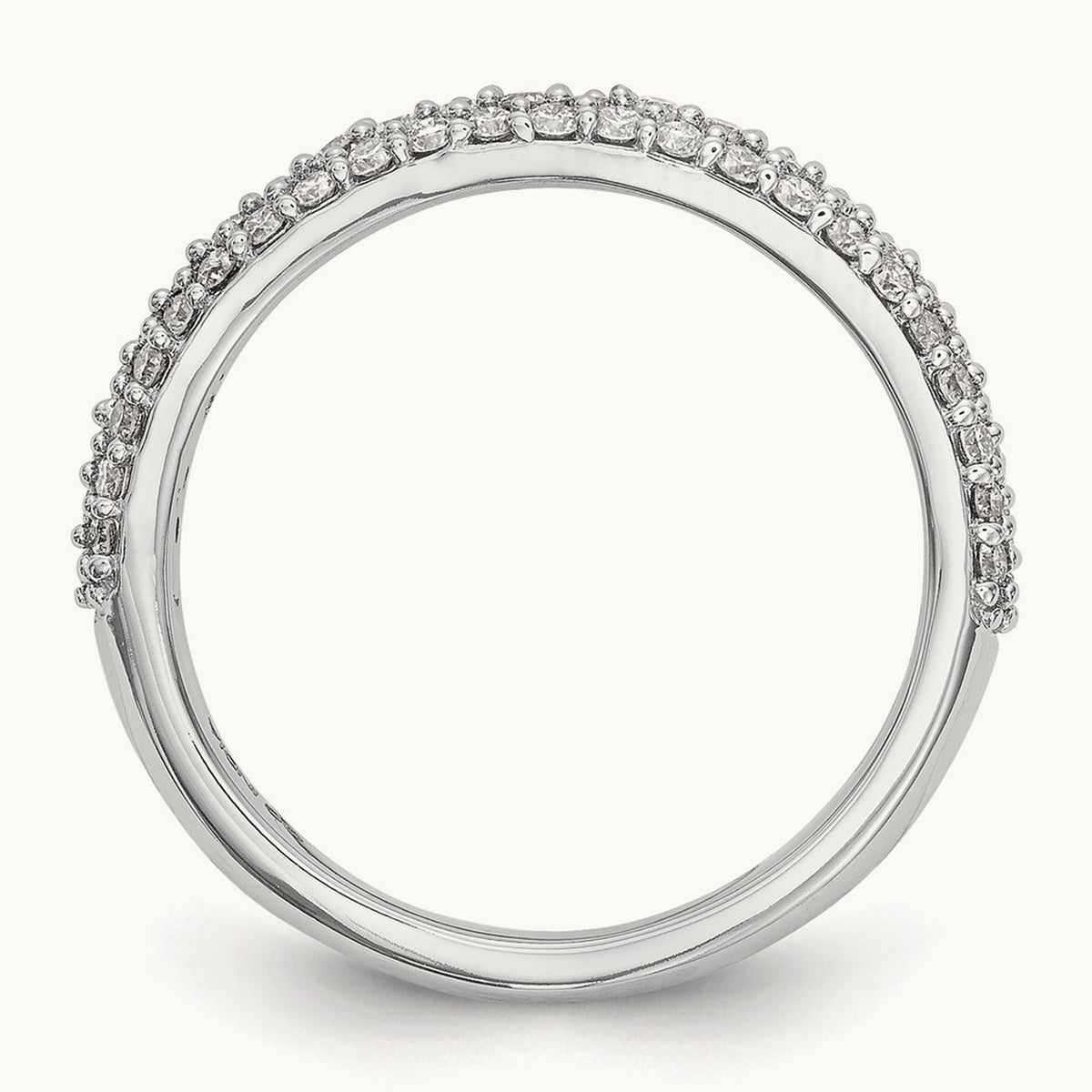 Micro Pavé Band, 0.50 ct tw Lab-Grown Diamond