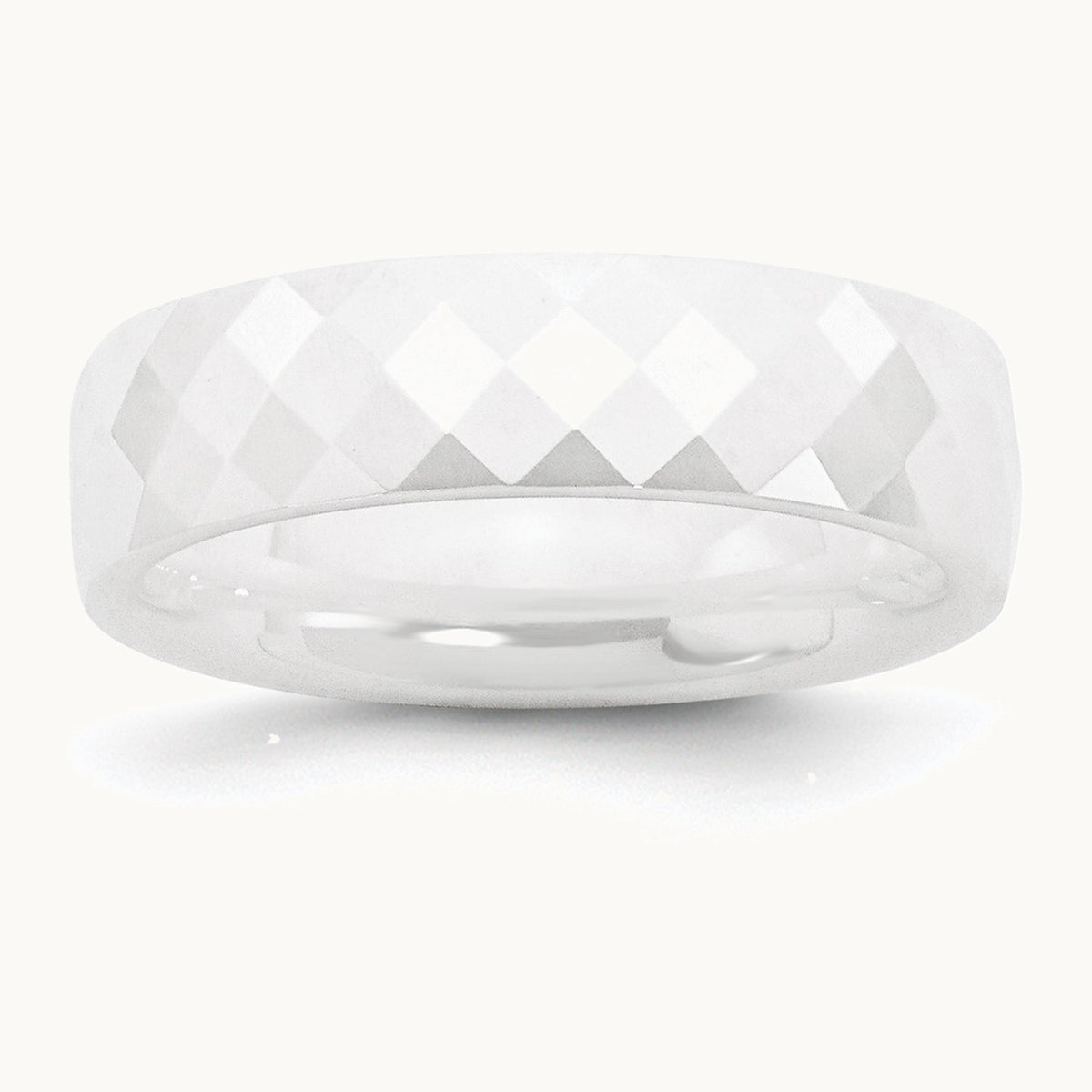 Faceted Polished Band — photo set