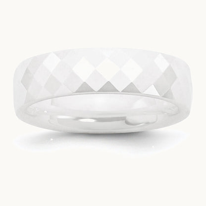 Faceted Polished Band — photo set