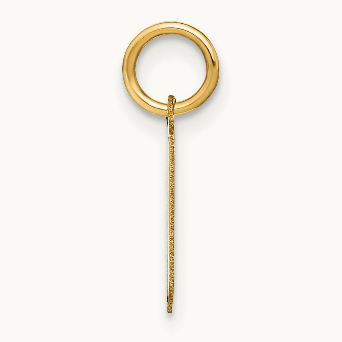 Lowercase Initial Pendant — K