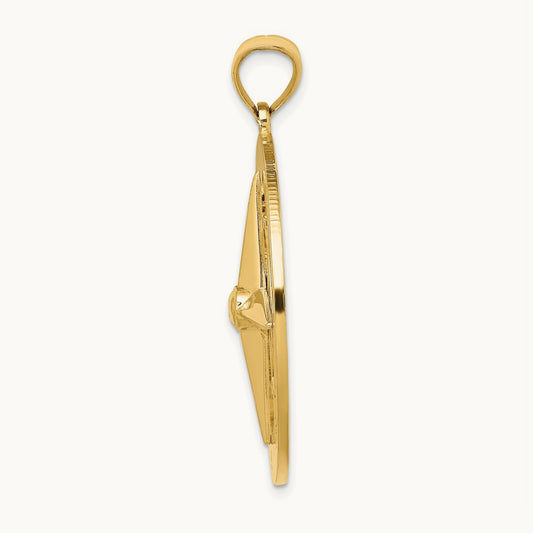 Nautical Compass Charm — 41.5mm