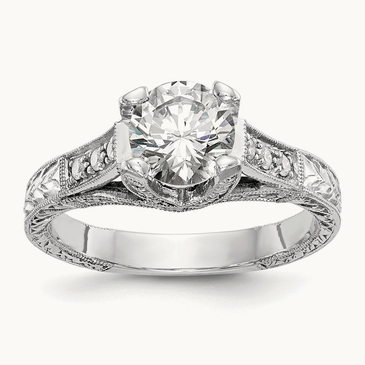 Semi-Mount Engagement Ring, 0.25 ct tw