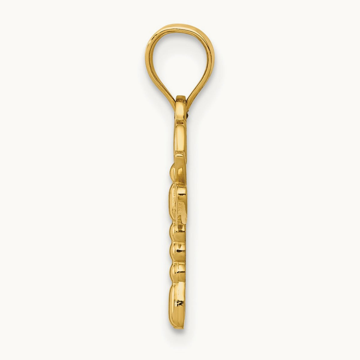 Dragonfly Pendant, 14K