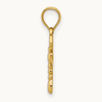 Dragonfly Pendant, 14K