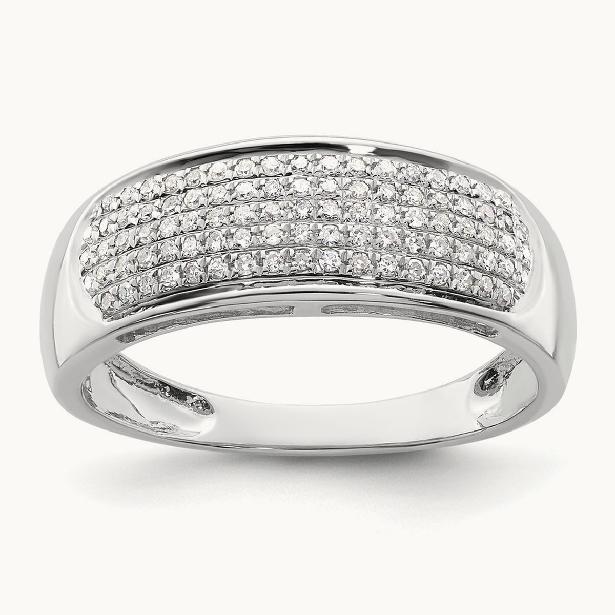 Women's Band, 0.25 ct tw Lab-Grown Diamond