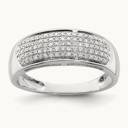 Women's Band, 0.25 ct tw Lab-Grown Diamond