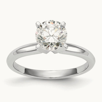 5/8ct. Lightweight Knife Edge 4-Prong Mounting, 14K White Gold