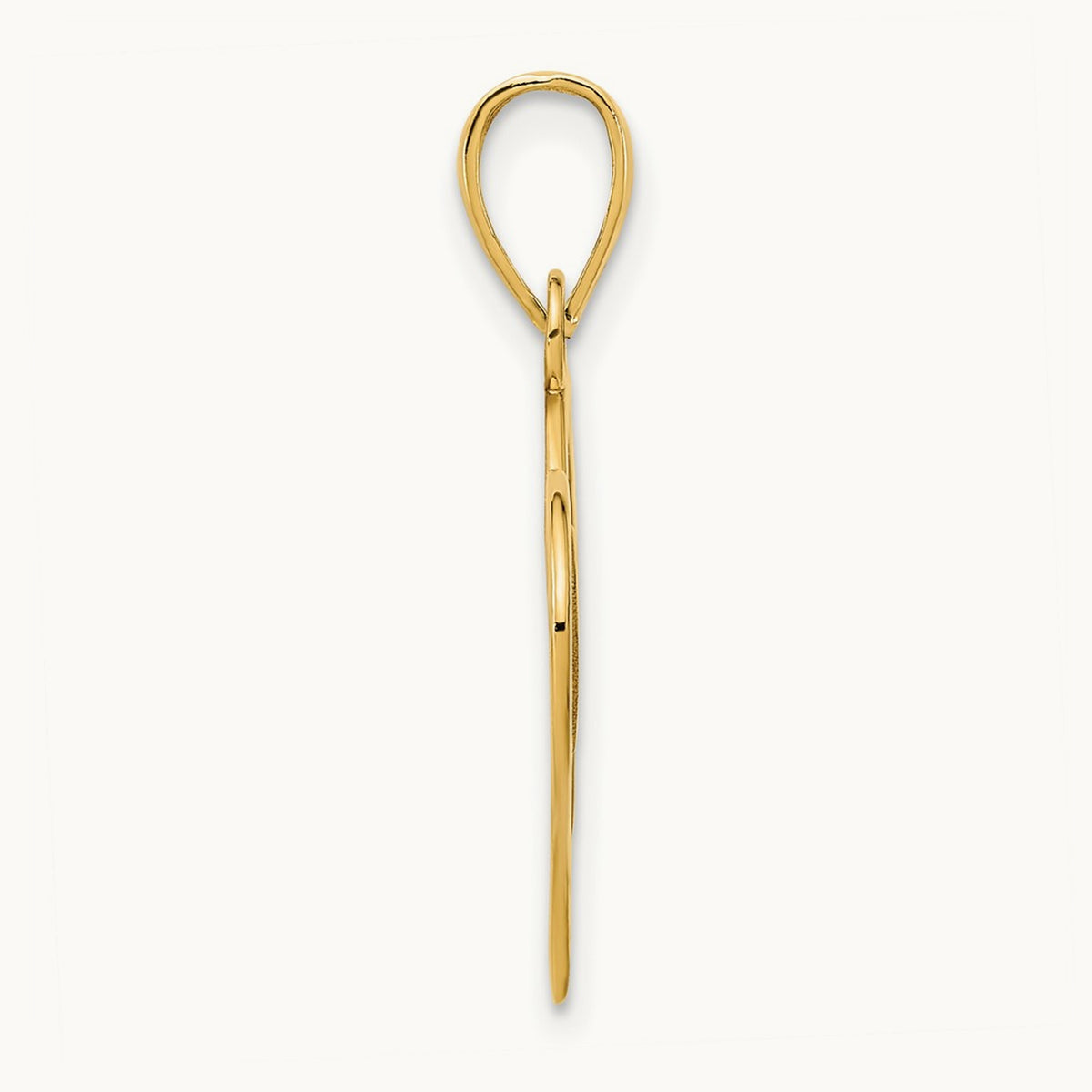 #15 Heart Pendant, 14K