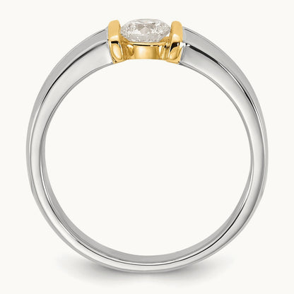 Men's Wedding Band, 0.50 ct tw Lab-Grown Diamond