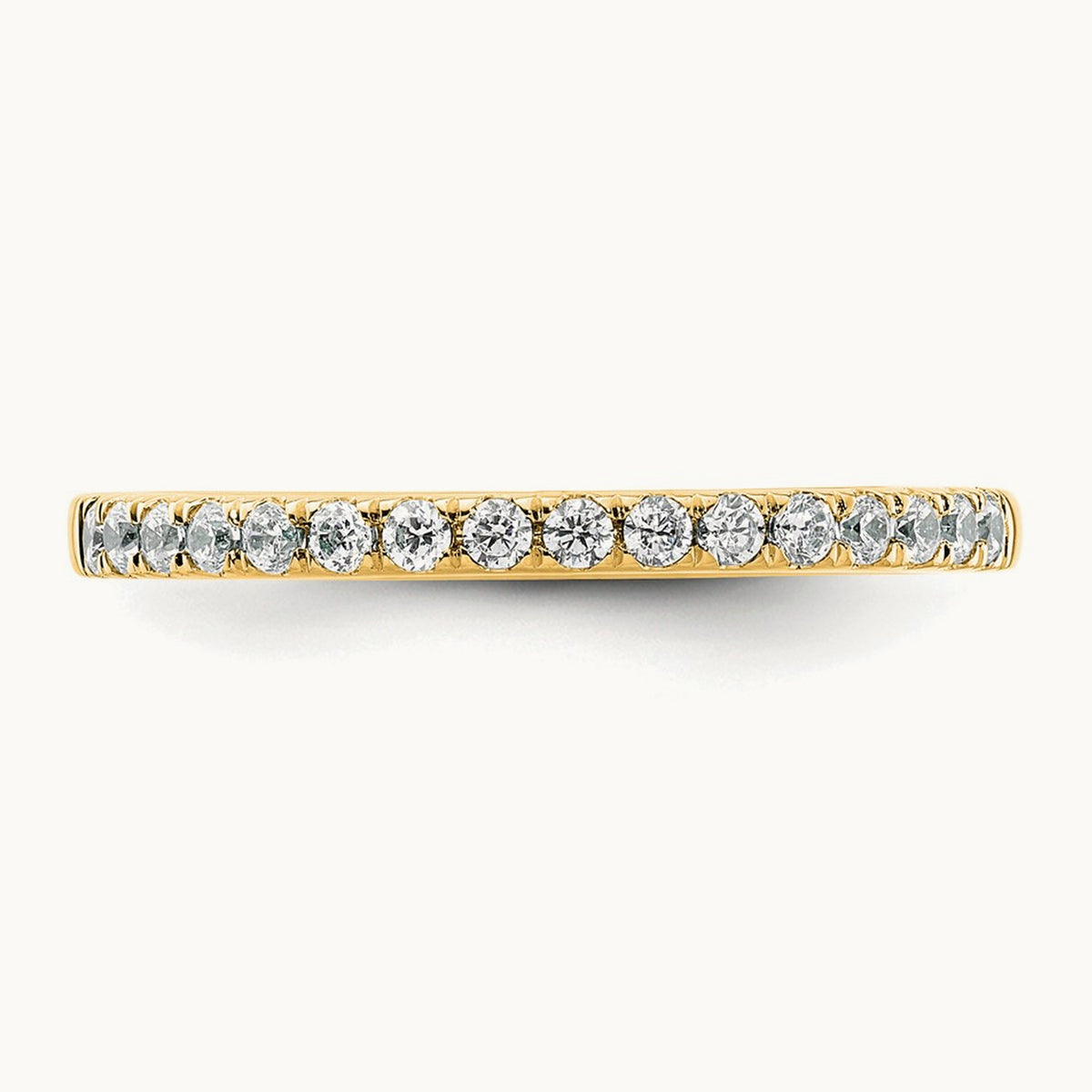 Diamond Wedding Band, 0.25 ct tw, 14K Gold — 14K Yellow Gold