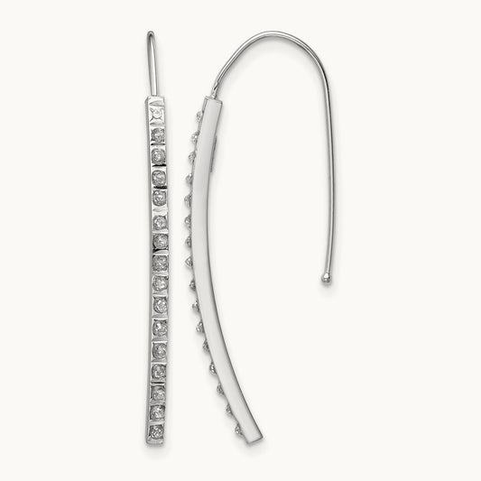 WG Diamond Fascination Diamond Dust/Accent Earrings, 14K