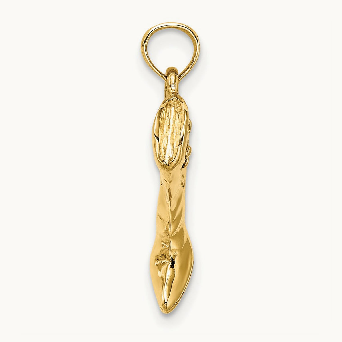 3-D Cowboy Boot Charm, 14K
