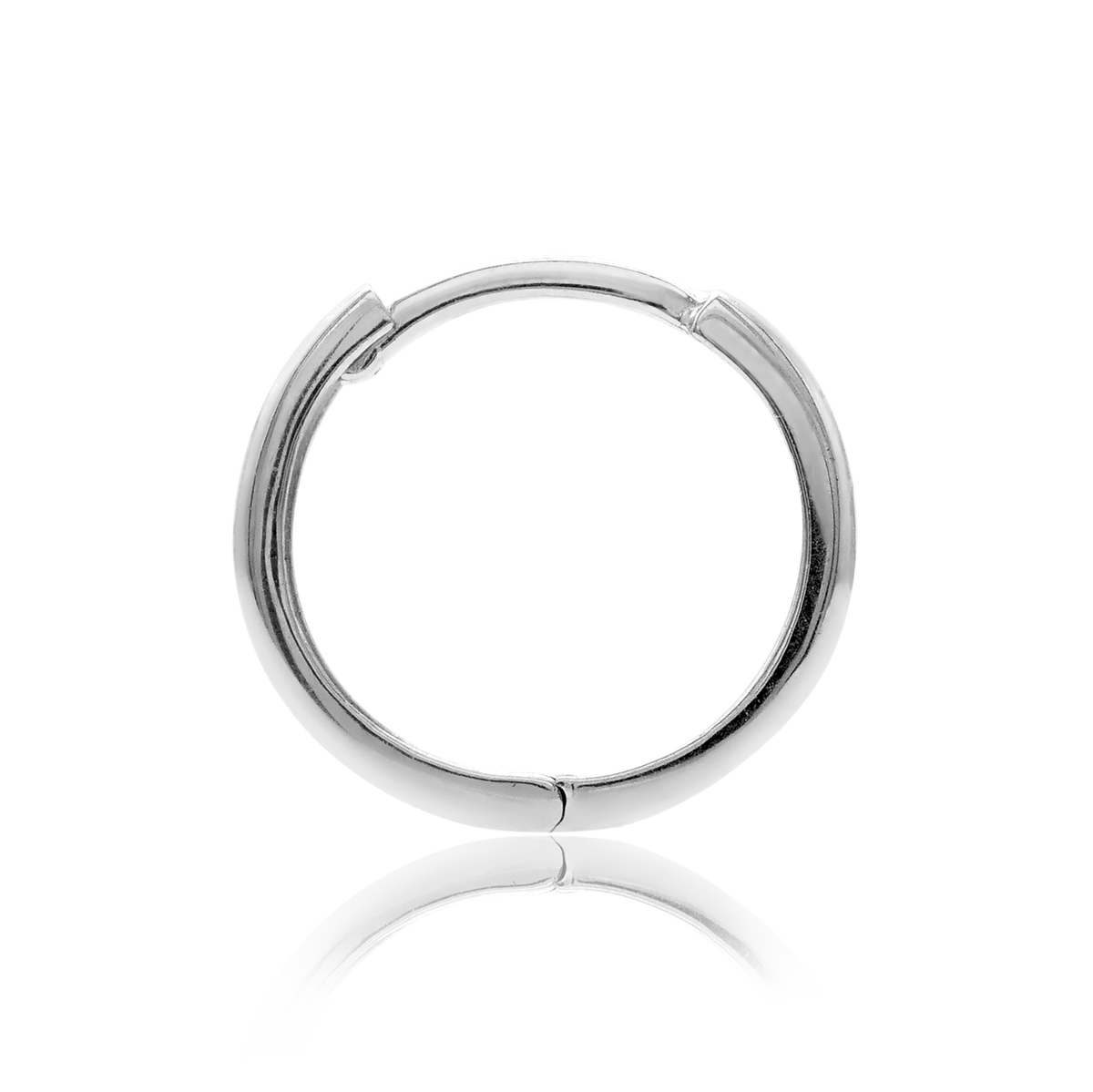 Round Hoop Earrings