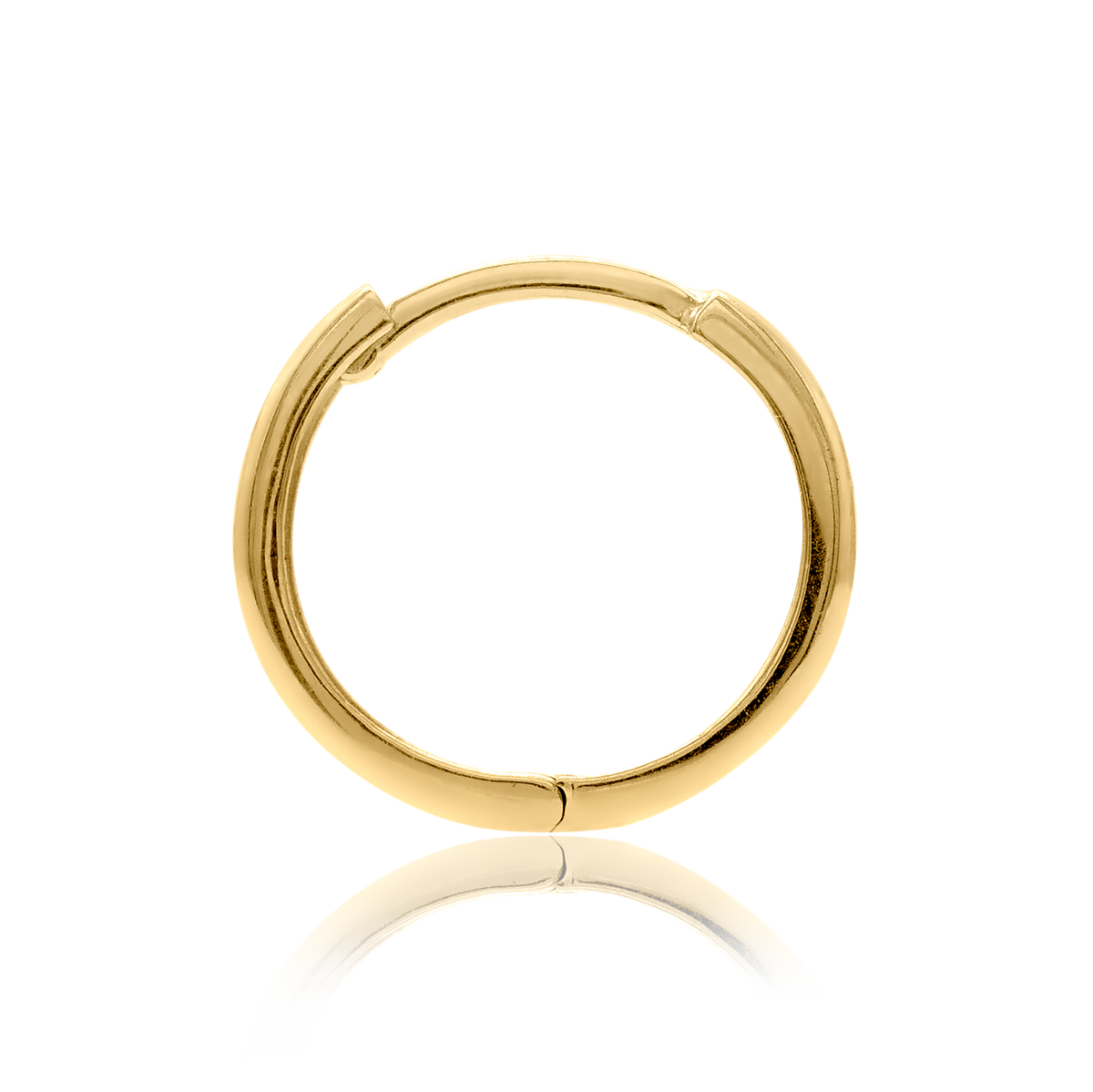 Round Hoop Earrings