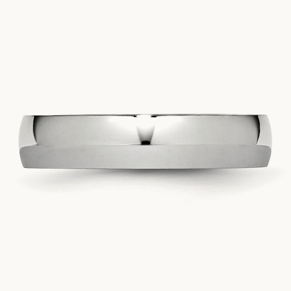 Cobalt Polished Half Round Band — 5mm