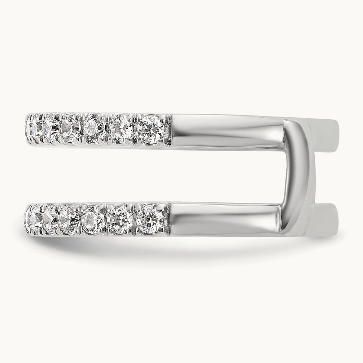 Ring Guard, 0.75 ct tw Lab-Grown Diamond — 14K White Gold