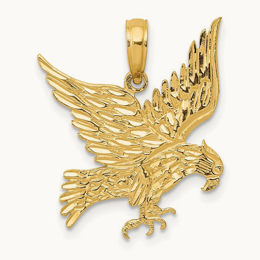 Eagle Pendant, 14K