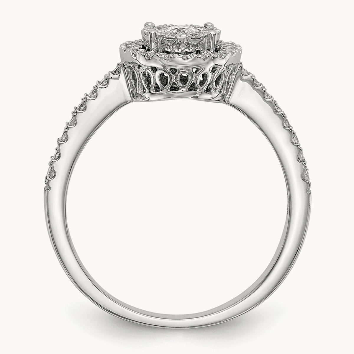 Cluster Engagement Ring — Standard, 7