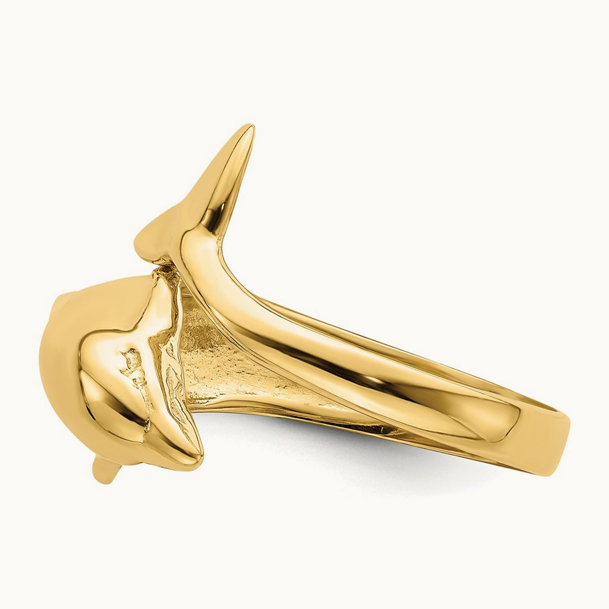 Polished Dolphin Ring — photo set