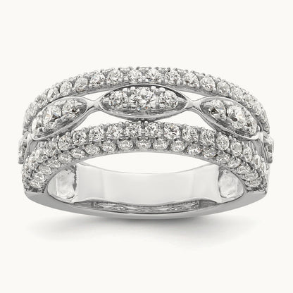 Fashion Ring, 1.25 ct tw Lab-Grown Diamond