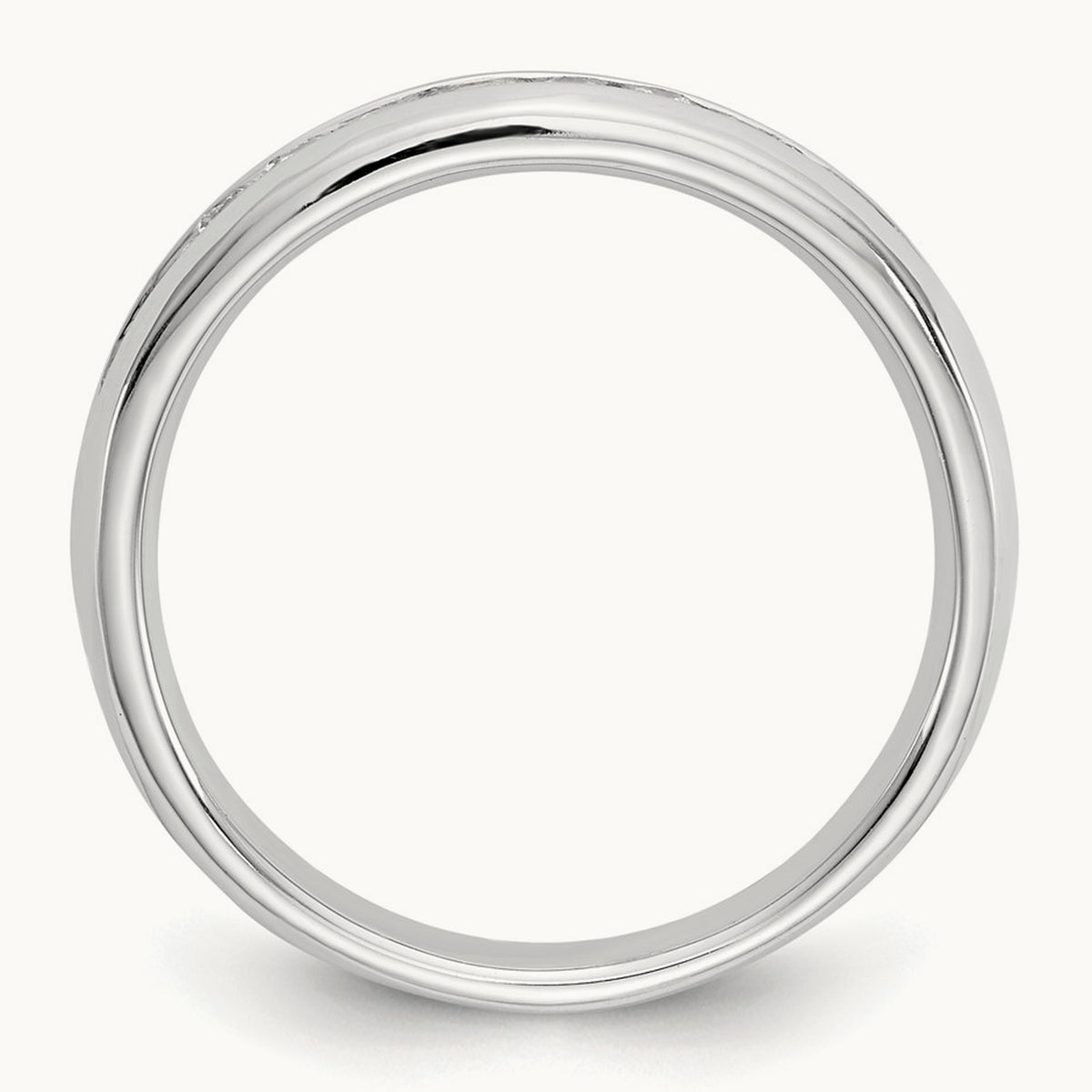 9-Stone Diamond Channel Band — 0.23 ct tw, 7