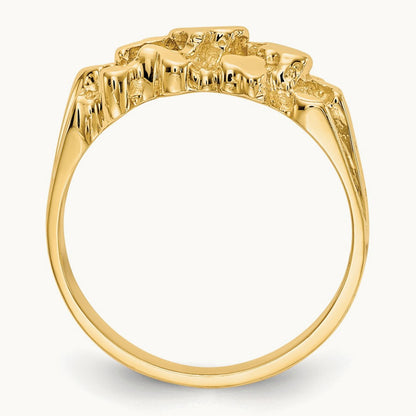 Nugget Ring, 14K