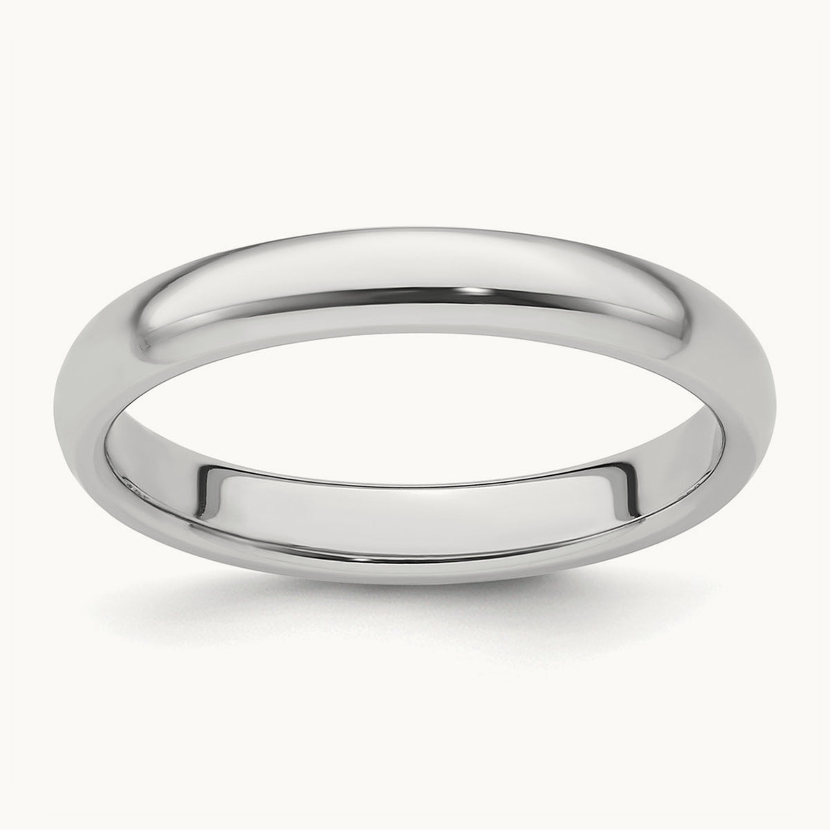 Half-Round Comfort Fit Lightweight Band — 3mm