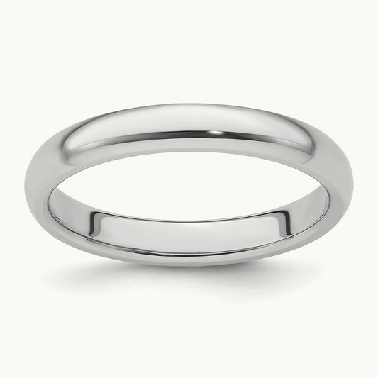 Half-Round Comfort Fit Lightweight Band — 3mm