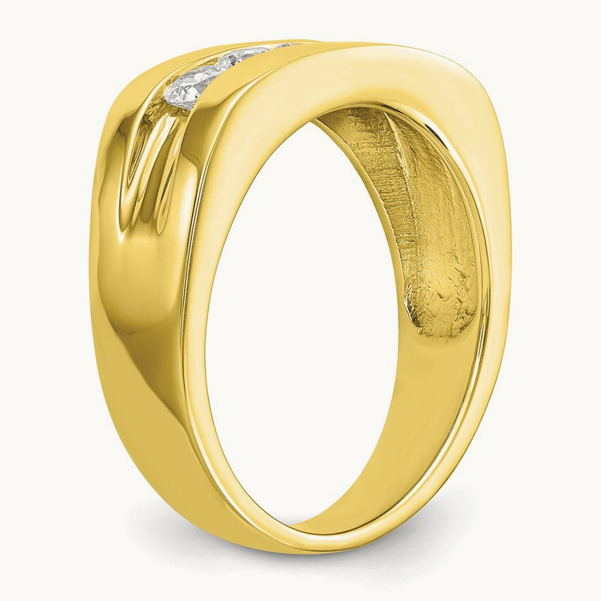 Men's Band — 10K Yellow Gold, 10