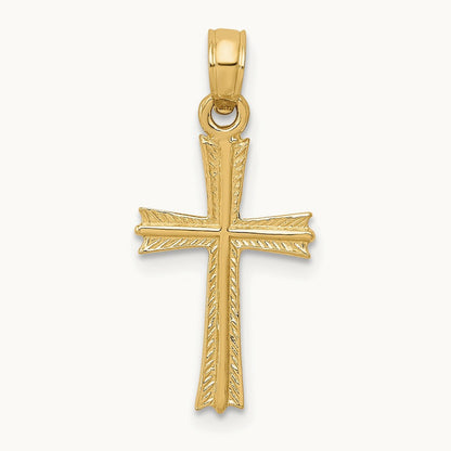 Cross Pendant, 14K