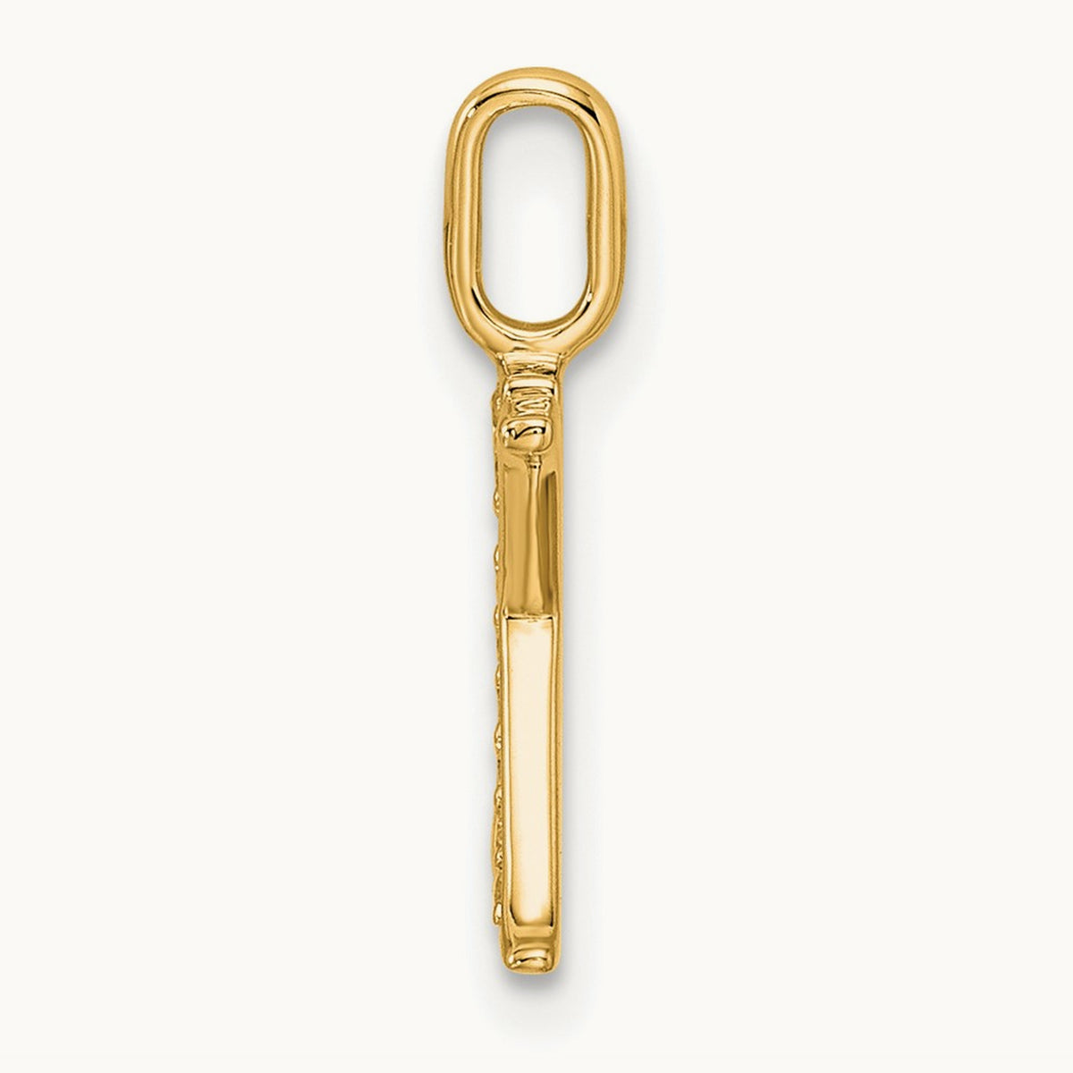Diamond Initial X Pendant, 14K