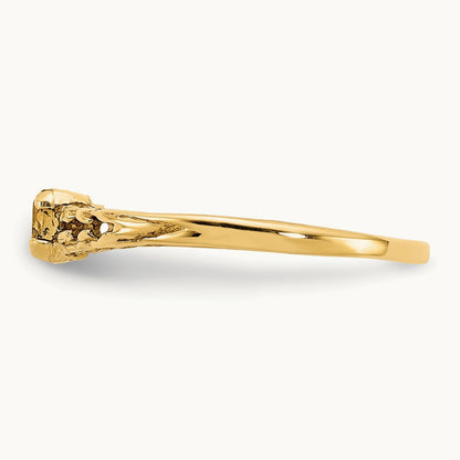 Madi K Citrine Birthstone Baby Ring, 3mm, 14K