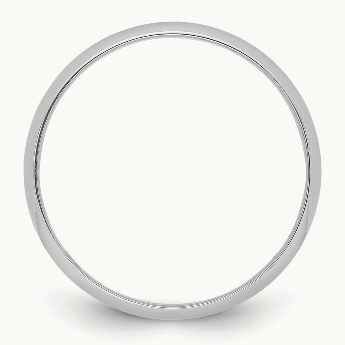 Half-Round Featherweight Band — 5mm